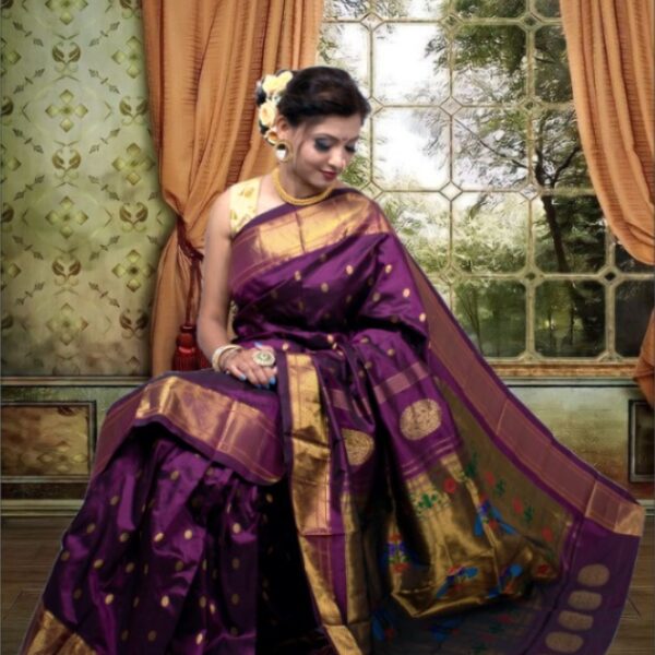 Pure Handloom Paithani