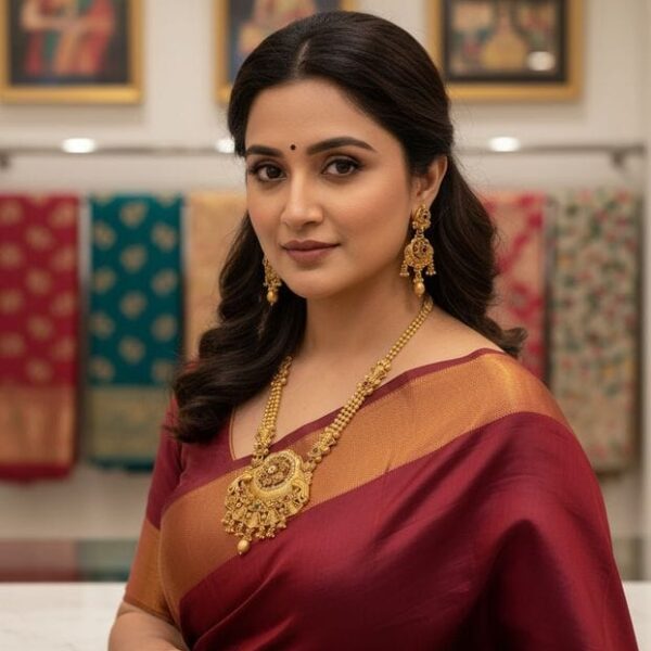 The Royal Heritage Temple Set "The Rajeshwari Necklace Set"